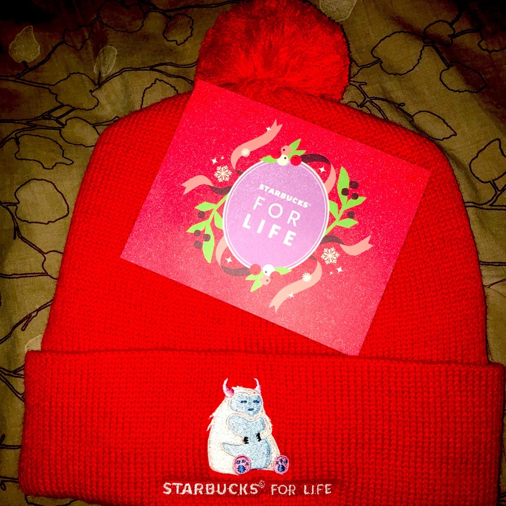Exclusive Starbucks for Life 2021 Beanie- RARE design out of two!!